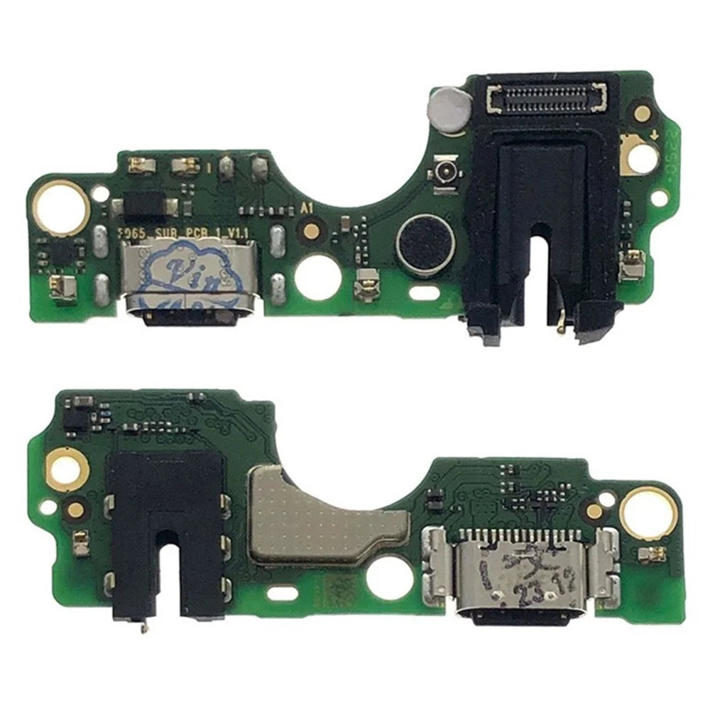 For TECNO Spark 10 4G KI5q Dock Connector Charging Port Flex Cable Repair Part (Without Logo) - 1