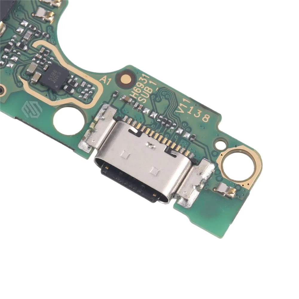 For TECNO Spark 20 KJ5, KJ5n Dock Connector Charging Port Flex Cable Repair Part (Without Logo) - 4