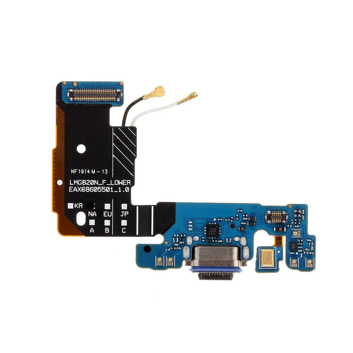 OEM Charging Port Flex Cable Replacement for LG G8 ThinQ - 2