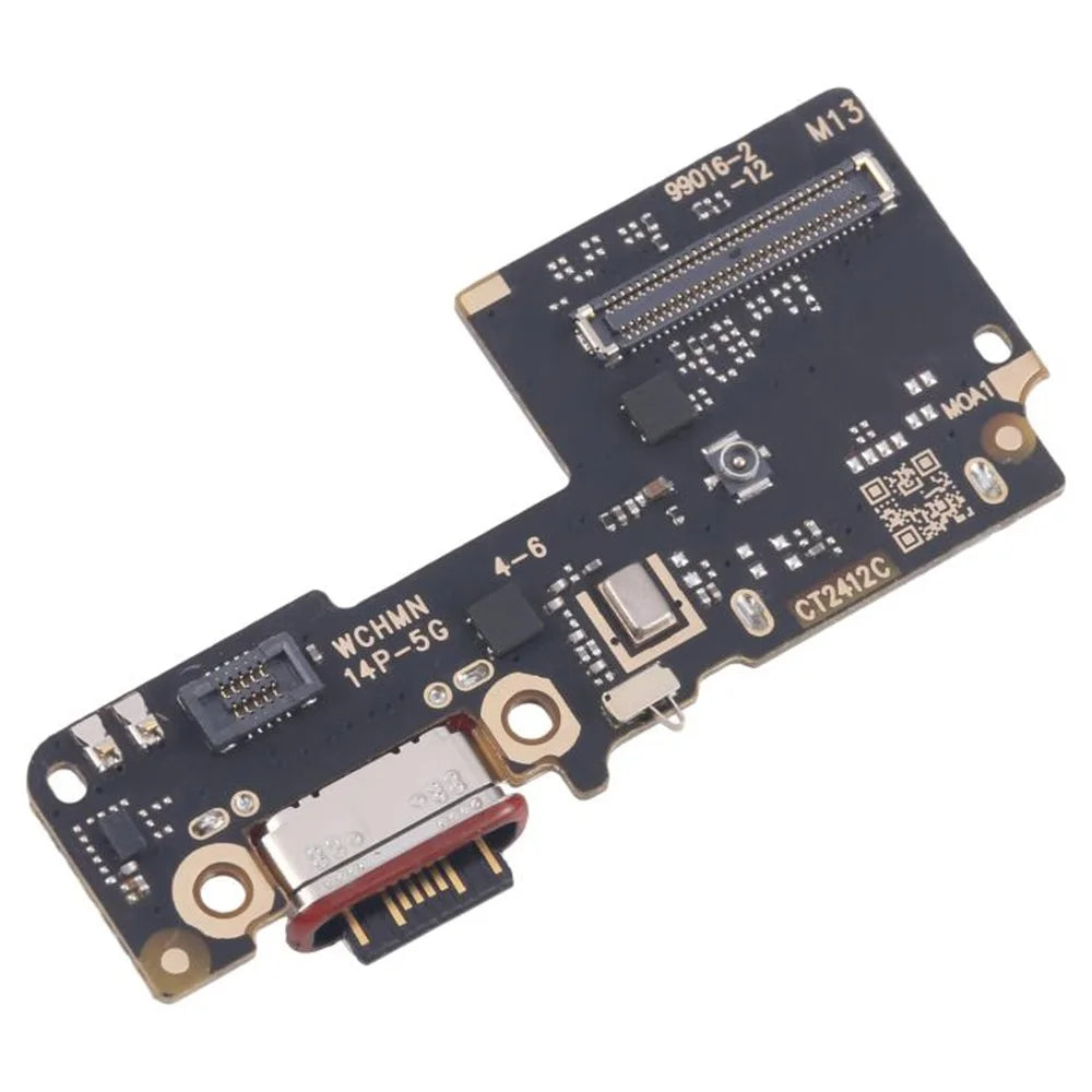 For Xiaomi Redmi Note 14 Pro 5G / Poco X7 5G Assembly Charging Port Flex Cable with IC Part (Without Logo) - 3