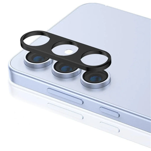 WANLONFENG LHJ Series For Samsung Galaxy S24 FE Metal Camera Lens Protector Integrated Lens Film - 1