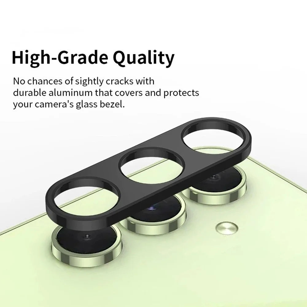 WANLONFENG LHJ Series For Samsung Galaxy A54 5G Metal Camera Lens Protector Integrated Lens Film - 4