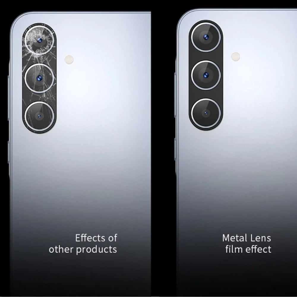 WANLONFENG LHJ Series For Samsung Galaxy A55 5G Metal Camera Lens Protector Integrated Lens Film - 4