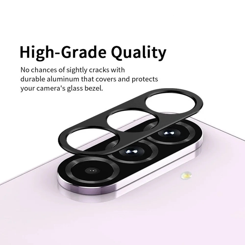WANLONFENG LHJ Series For Samsung Galaxy A56 5G Metal Camera Lens Protector Integrated Lens Film - 3