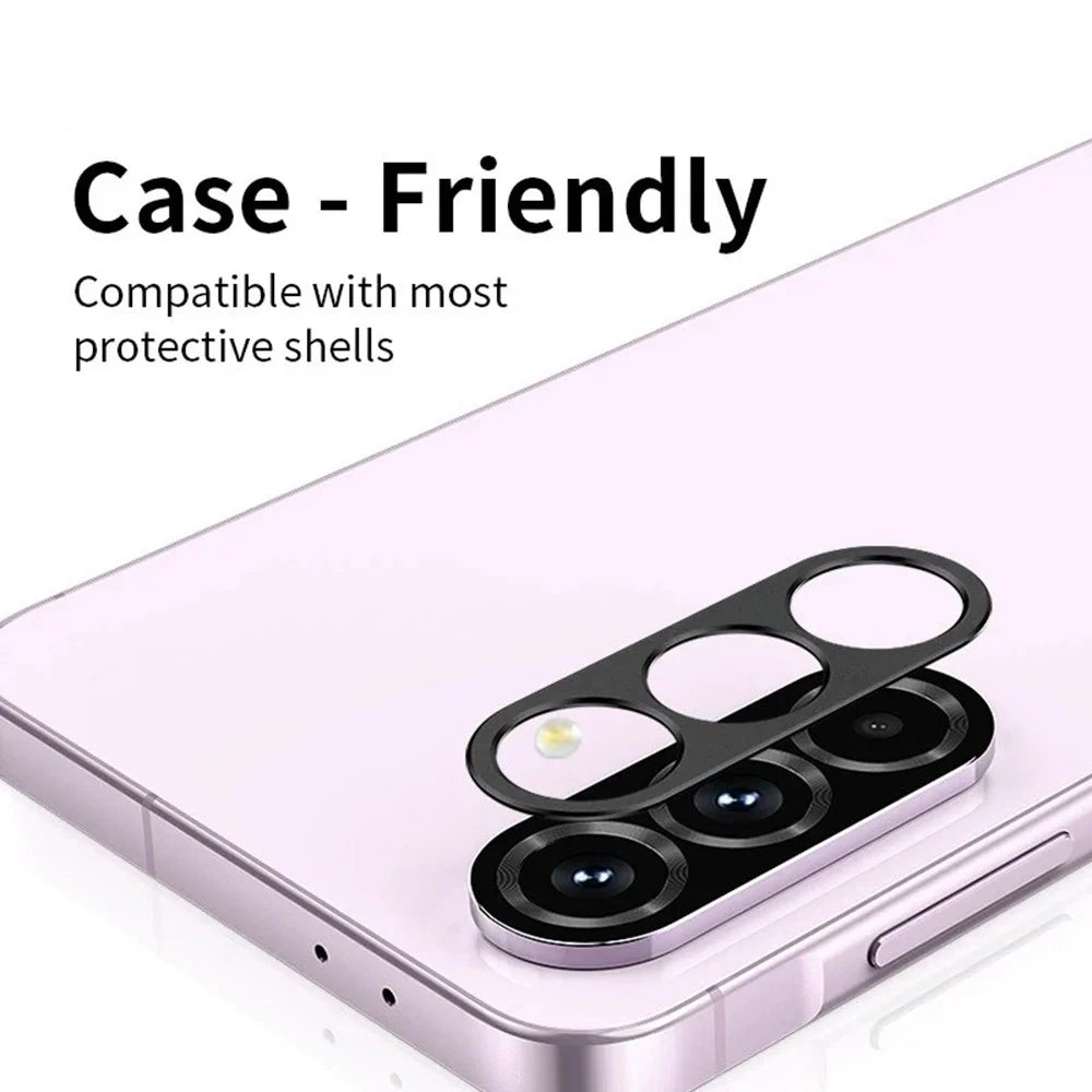 WANLONFENG LHJ Series For Samsung Galaxy A56 5G Metal Camera Lens Protector Integrated Lens Film - 4