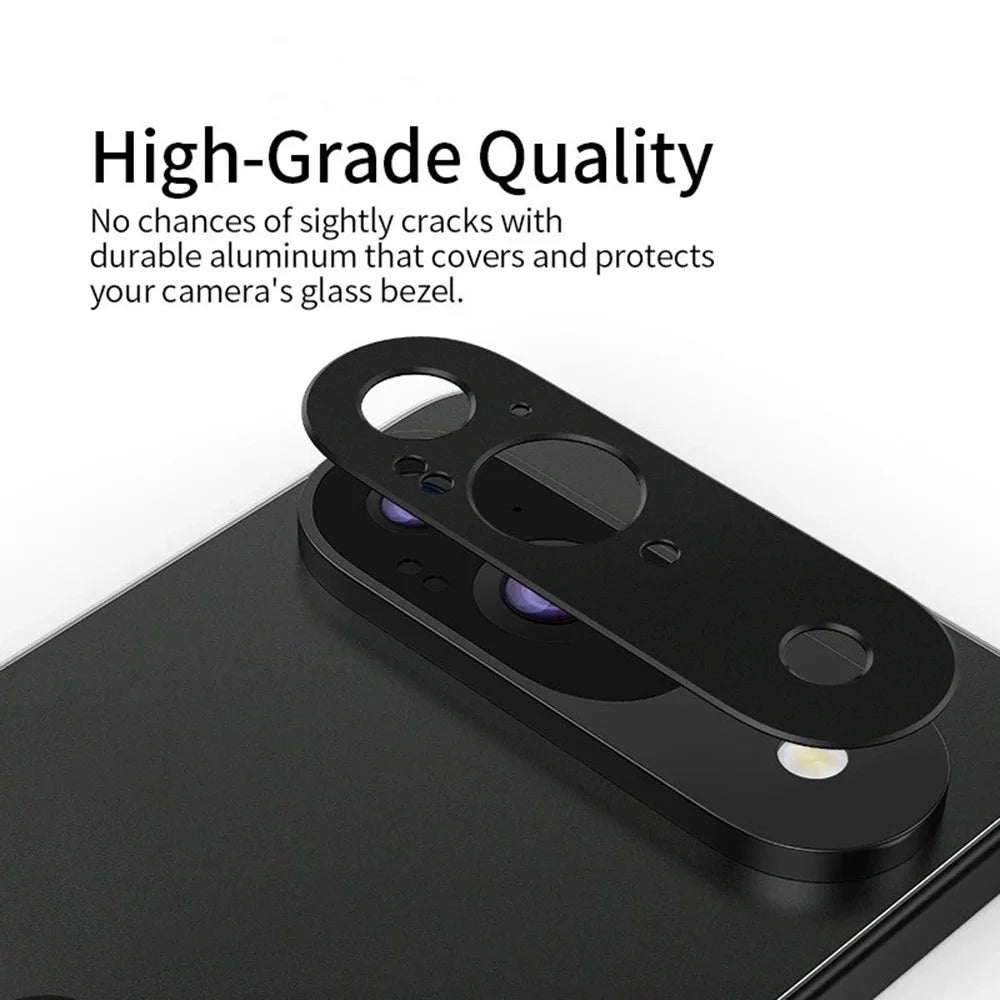 WANLONFENG LHJ Series For Google Pixel 9 Metal Camera Lens Protector Integrated Lens Film - 2