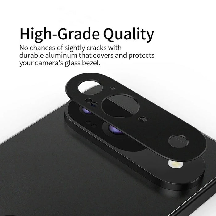 WANLONFENG LHJ Series For Google Pixel 9 Metal Camera Lens Protector Integrated Lens Film - 2