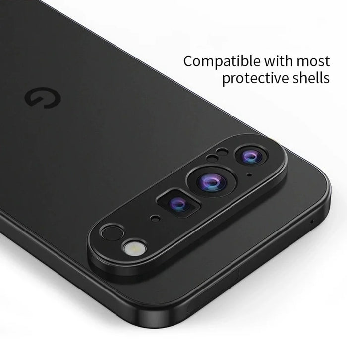 WANLONFENG LHJ Series For Google Pixel 9 Pro Metal Camera Lens Protector Integrated Lens Film - 3