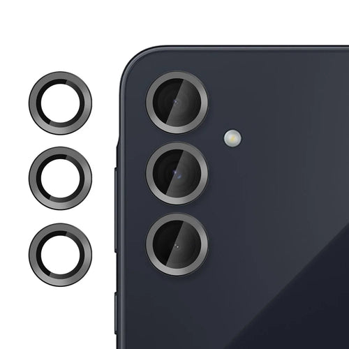 KALEBOL KLB-LPC002 For Samsung Galaxy A35 5G Phone Lens Protector Anti Scratch Ultra Thin Tempered Glass Film - Black - 1