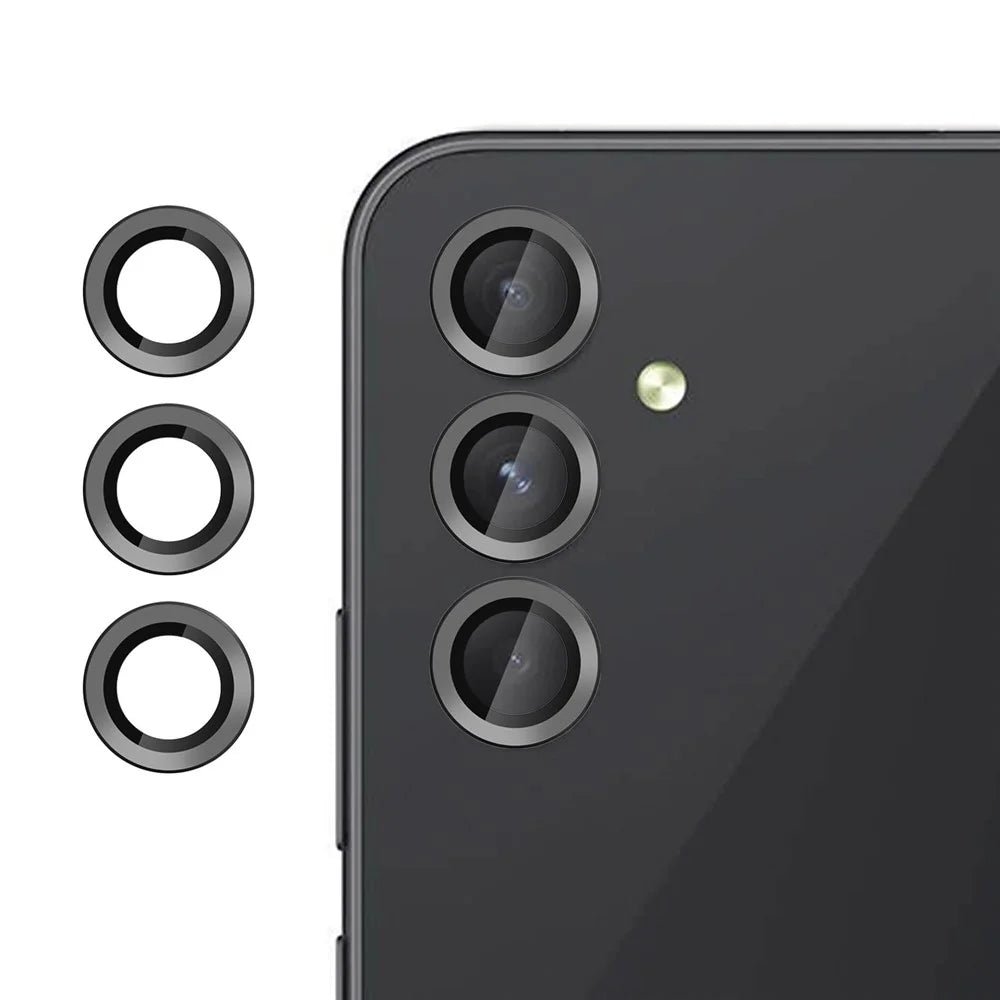 KALEBOL KLB-LPC002 For Samsung Galaxy A54 5G Phone Lens Protector Anti Scratch Ultra Thin Tempered Glass Film - Black - 1
