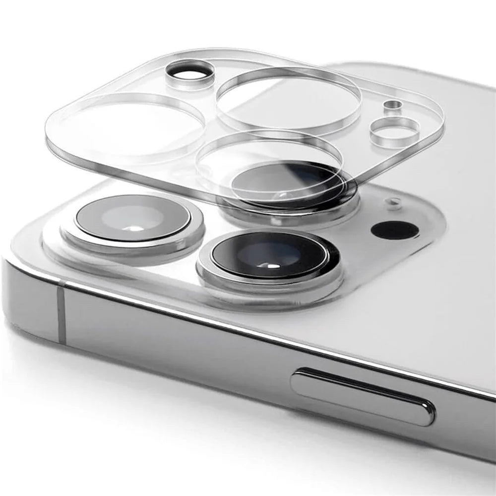 KALEBOL KLB-LPC001 For iPhone 13 Pro Max / 13 Pro One-Piece Phone Lens Film Clear Tempered Glass Lens Protector - 1