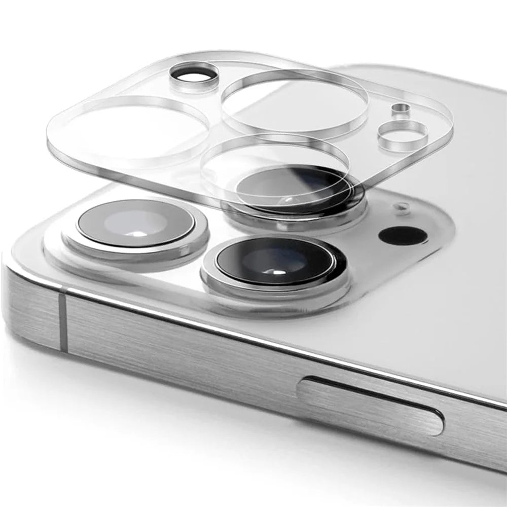 KALEBOL KLB-LPC001 For iPhone 16 Pro / 16 Pro Max One-Piece Phone Lens Film Clear Tempered Glass Lens Protector - 1