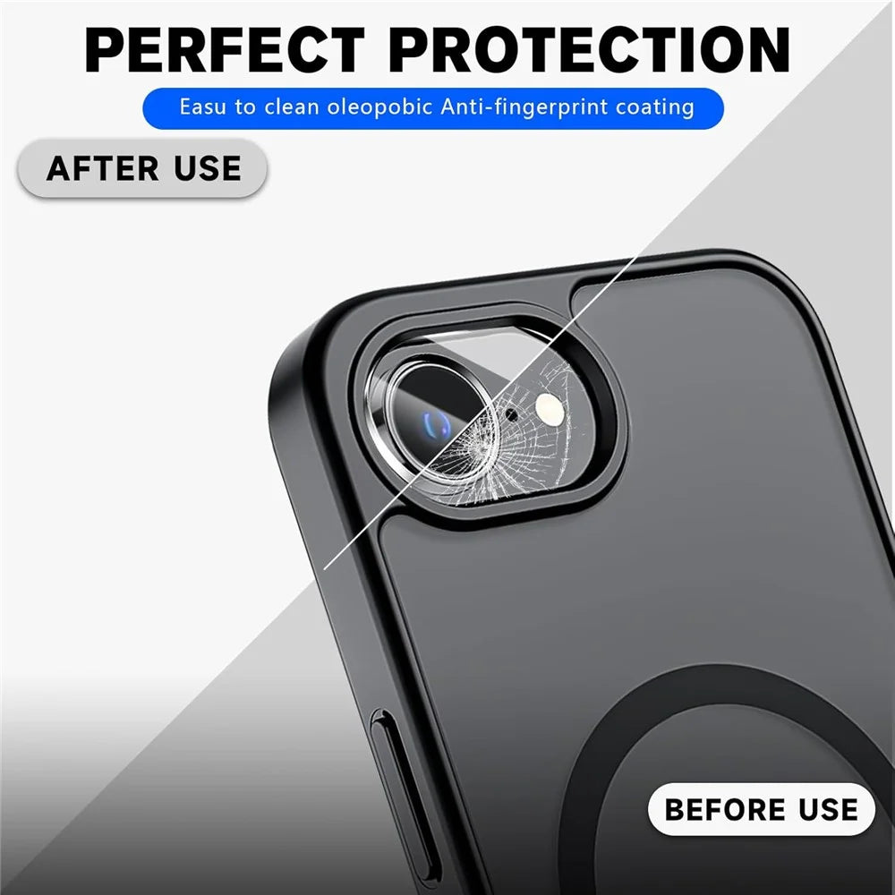 KALEBOL KLB-LPC001 For iPhone 17e / 16e One-Piece Phone Lens Film Clear Tempered Glass Lens Protector - 3