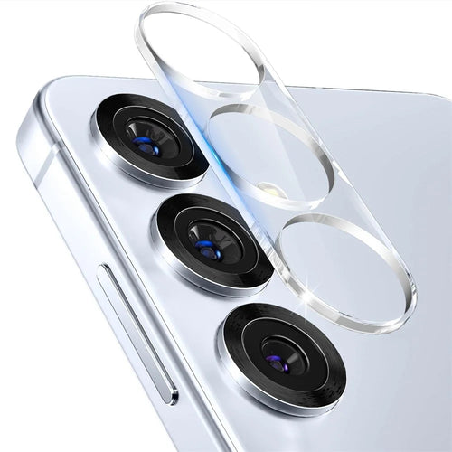 KALEBOL KLB-LPC001 For Samsung Galaxy S25 One-Piece Phone Lens Film Clear Tempered Glass Lens Protector - 1