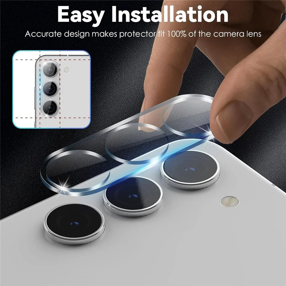 KALEBOL KLB-LPC001 For Samsung Galaxy S23+ One-Piece Phone Lens Film Clear Tempered Glass Lens Protector - 2