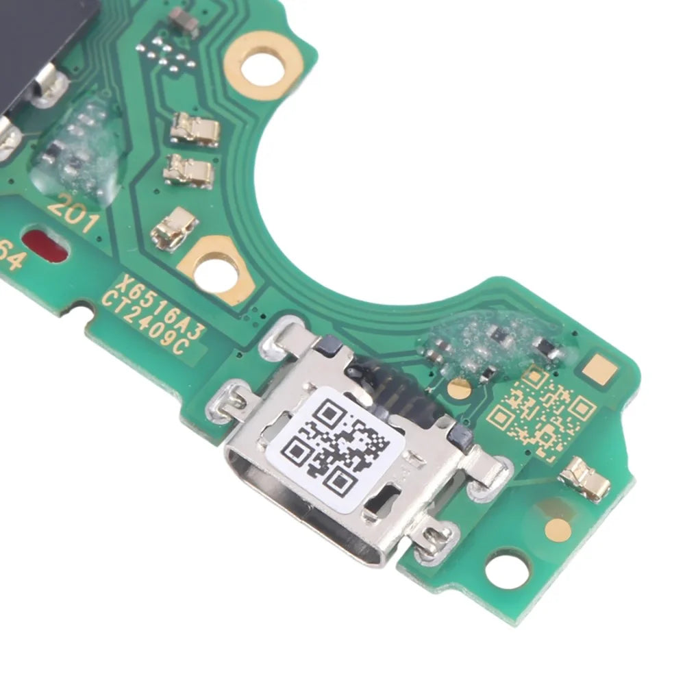 For Infinix Smart 7 HD 4G X6516 Dock Connector Charging Port Flex Cable Repair Part (Without Logo) - 4
