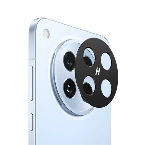 WANLONFENG For Oppo Find X8s 5G Metal Camera Lens Protector  LHJ Series Integrated Lens Film - Black - 1