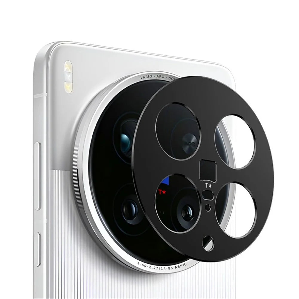 WANLONFENG For vivo X200 Ultra 5G Metal Camera Lens Protector  LHJ Series Integrated Lens Film - Black - 1