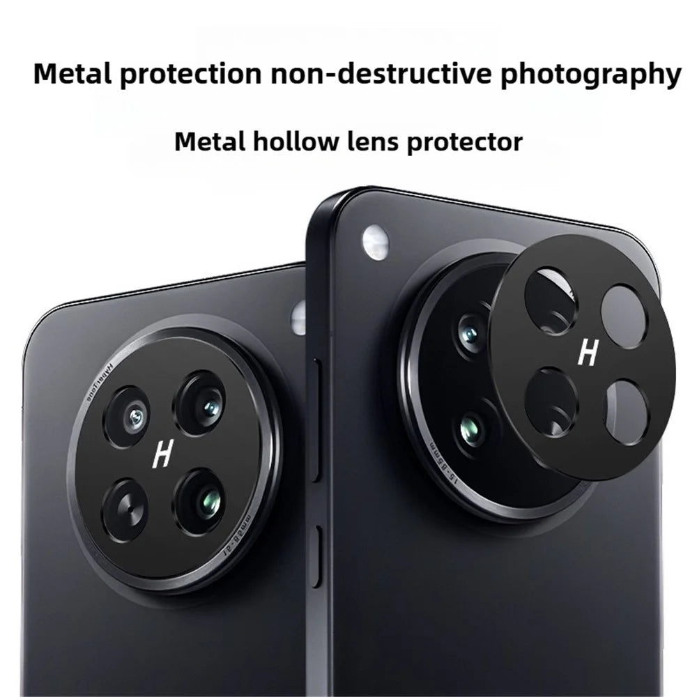KALEBOL KLB-LPC005 For Oppo Find X8s 5G Hollow Lens Protector Aluminum Alloy Phone Camera Bezel Cover - 2