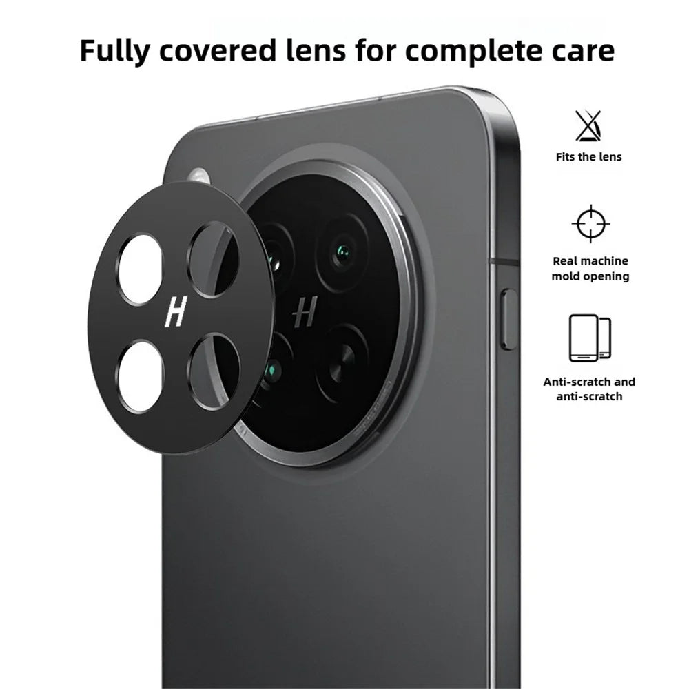 KALEBOL KLB-LPC005 For Oppo Find X8s 5G Hollow Lens Protector Aluminum Alloy Phone Camera Bezel Cover - 3