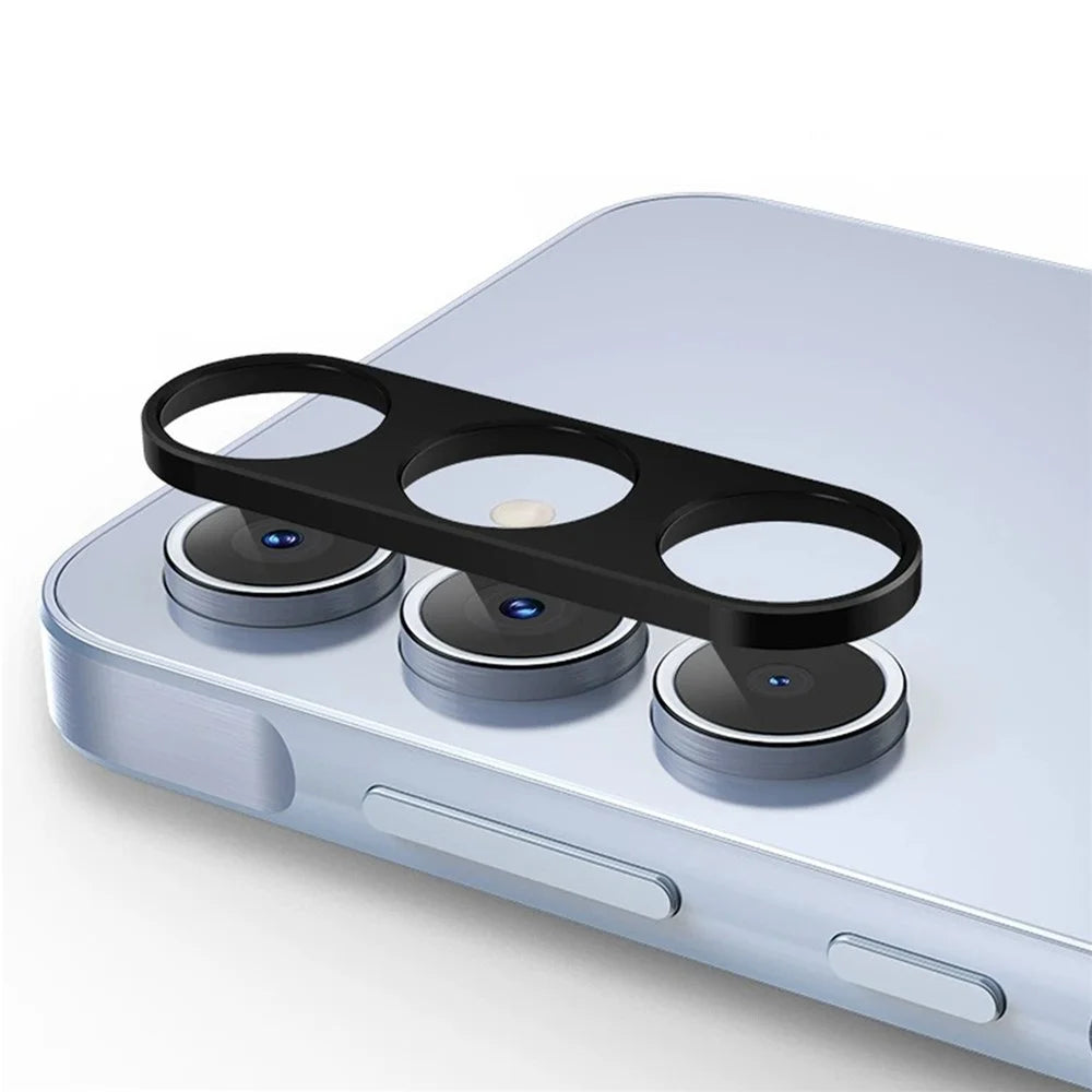 KALEBOL KLB-LPC005 For Samsung Galaxy A55 5G Hollow Lens Protector Aluminum Alloy Phone Camera Bezel Cover - 1
