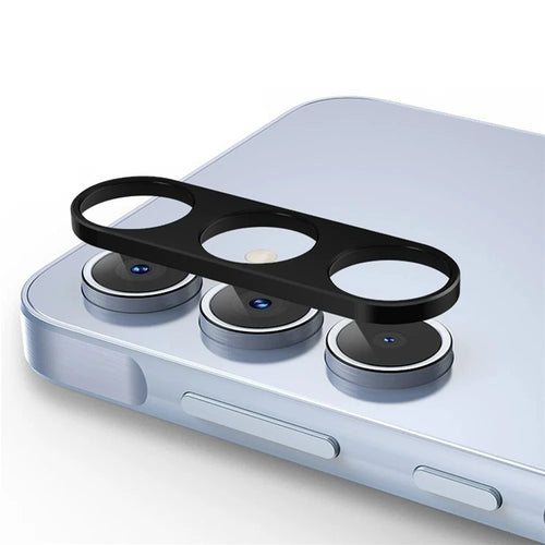 KALEBOL KLB-LPC005 For Samsung Galaxy A55 5G Hollow Lens Protector Aluminum Alloy Phone Camera Bezel Cover - 1