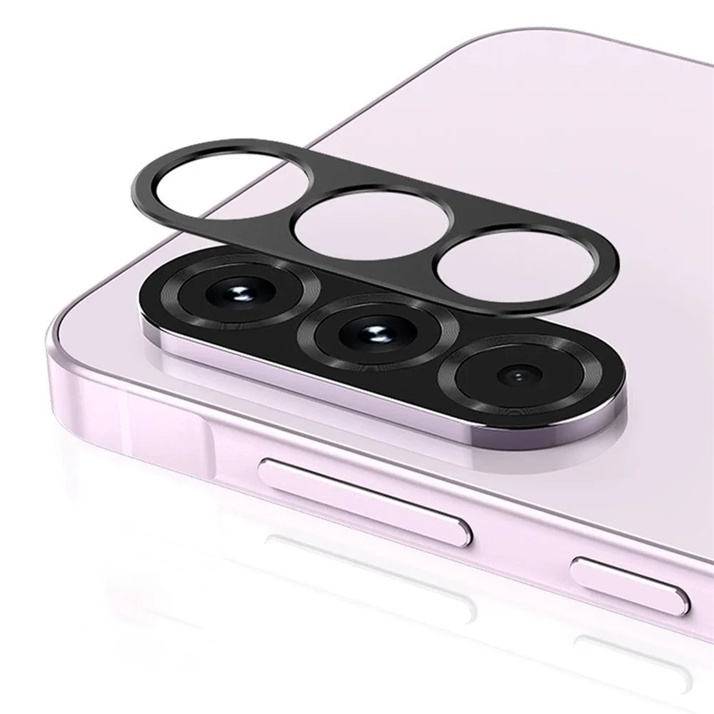 KALEBOL KLB-LPC005 For Samsung Galaxy A56 5G Hollow Lens Protector Aluminum Alloy Phone Camera Bezel Cover - 1