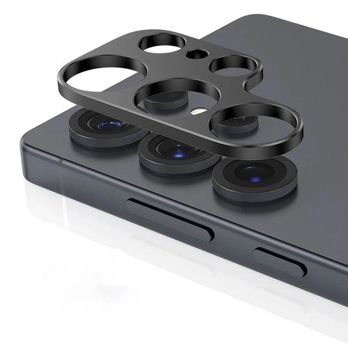 KALEBOL KLB-LPC005 For Samsung Galaxy S25 Ultra Hollow Lens Protector Aluminum Alloy Phone Camera Bezel Cover - 1