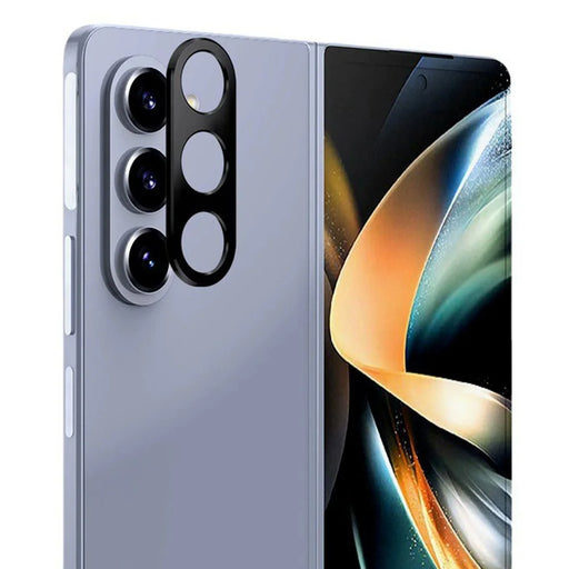 KALEBOL KLB-LPC005 For Samsung Galaxy Z Fold5 5G Hollow Lens Protector Aluminum Alloy Phone Camera Bezel Cover - 1