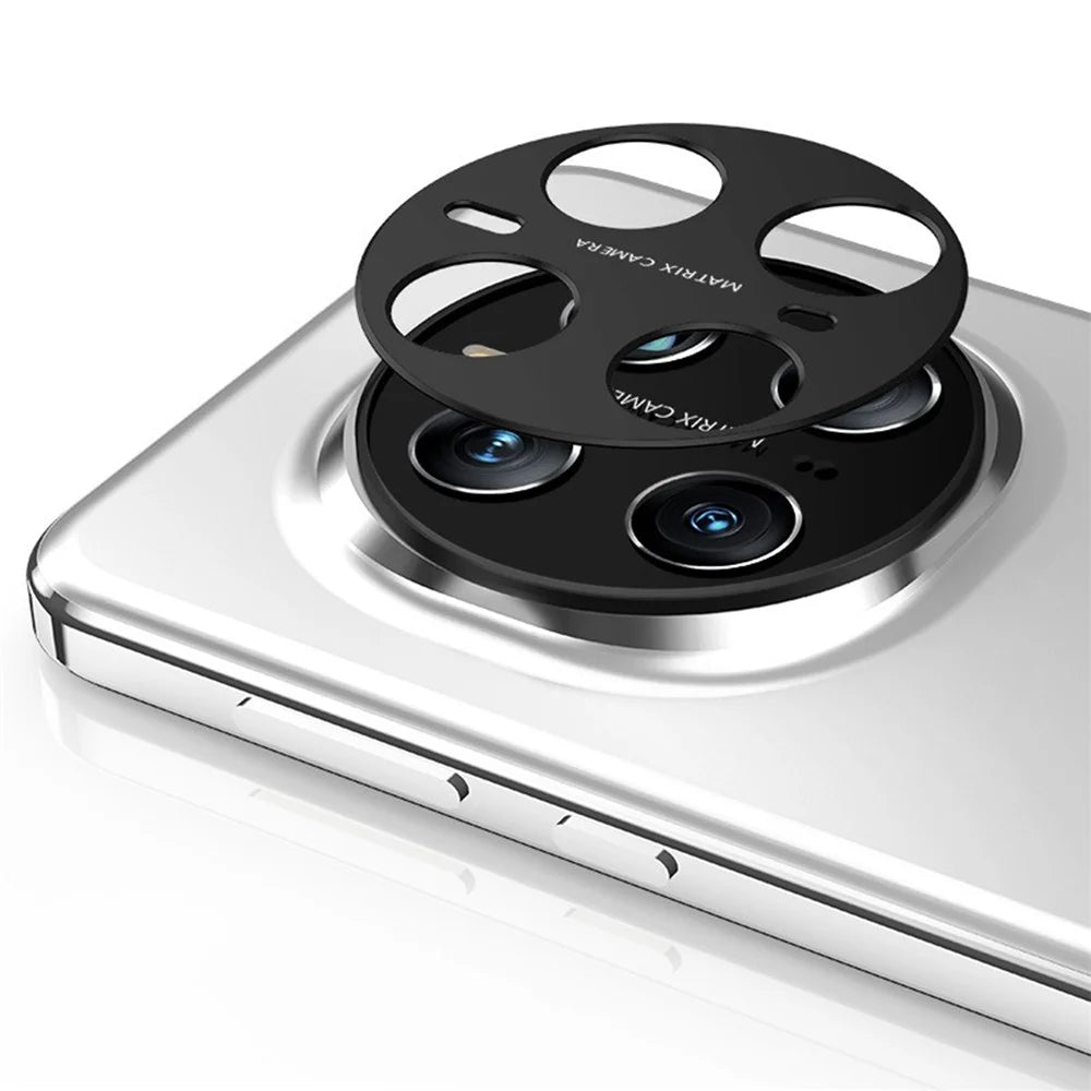 KALEBOL KLB-LPC005 For Honor Magic7 Pro 5G Hollow Lens Protector Aluminum Alloy Phone Camera Bezel Cover - 1