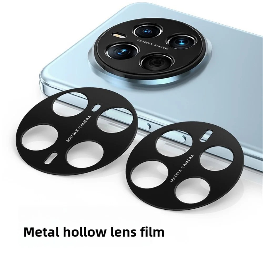 KALEBOL KLB-LPC005 For Honor Magic7 Pro 5G Hollow Lens Protector Aluminum Alloy Phone Camera Bezel Cover - 2