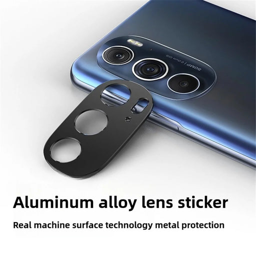 KALEBOL KLB-LPC005 For Motorola Edge 30 Pro (Motorola Edge+ (2022)) Hollow Lens Protector Aluminum Alloy Phone Camera Bezel Cover - 2