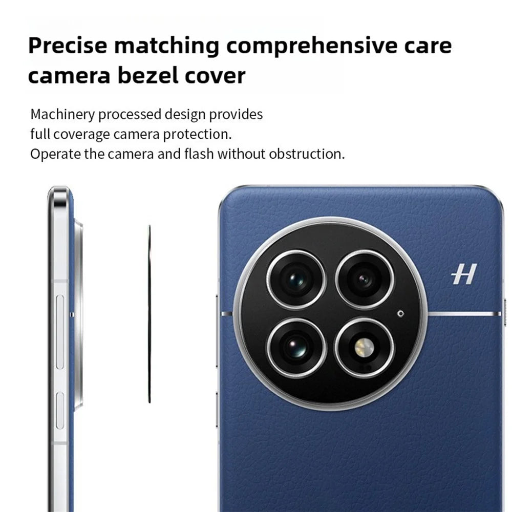 KALEBOL KLB-LPC005 For OnePlus 13 Hollow Lens Protector Aluminum Alloy Phone Camera Bezel Cover - 5
