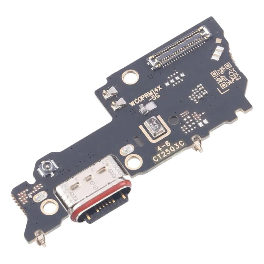 For Realme 14x 5G Dock Connector Charging Port Flex Cable Replacement Part (Without Logo) - 2