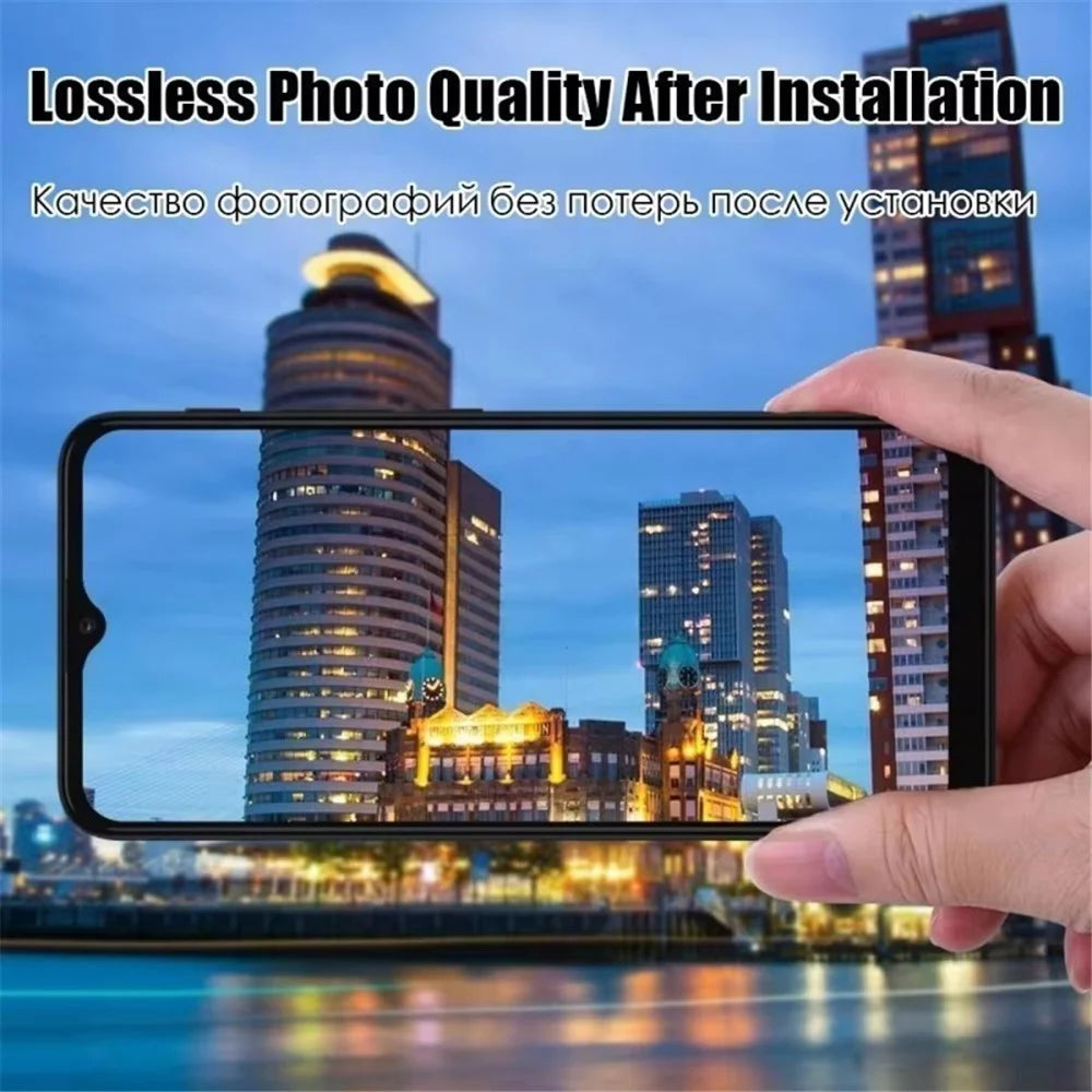 WANLONFENG For iPhone Air Camera Lens Protector  HD Clear Silk Printing Lens Film with Cleaning Cloth - Transparent - 4