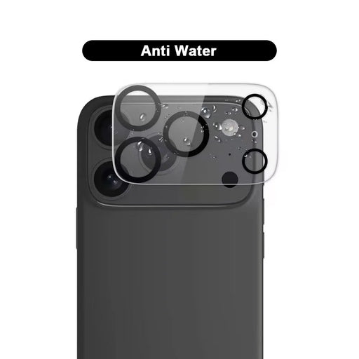 WANLONFENG For iPhone 17 Pro Max Camera Lens Protector  HD Clear Silk Printing Lens Film with Cleaning Cloth - Transparent - 2