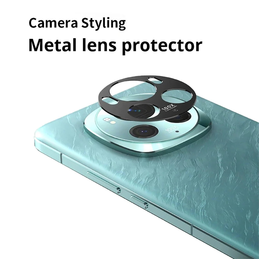 KALEBOL KLB-LPC005 For Honor Magic6 Pro 5G Hollow Lens Protector Aluminum Alloy Phone Camera Bezel Cover - 2