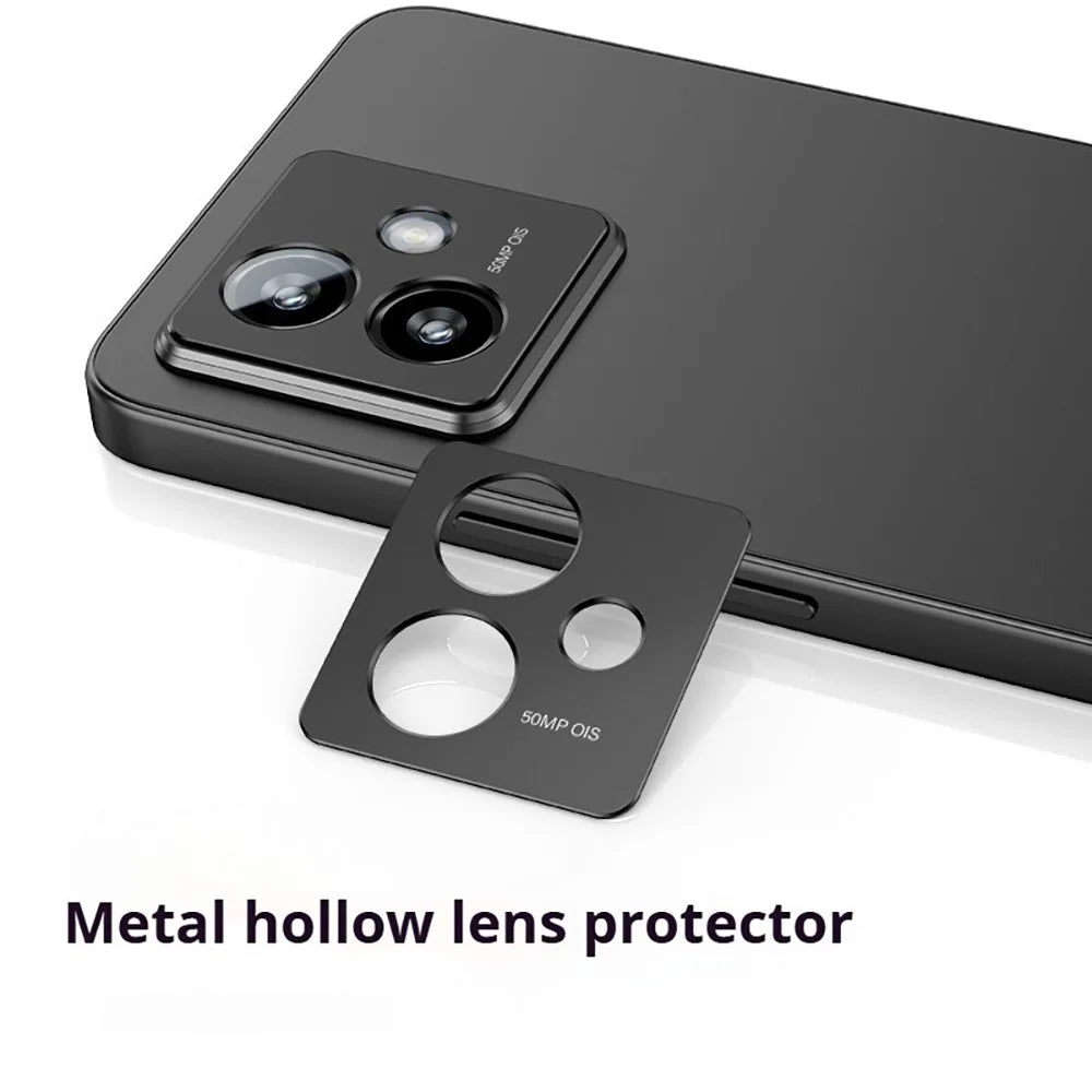 KALEBOL KLB-LPC005 For Honor X60 GT 5G Hollow Lens Protector Aluminum Alloy Phone Camera Bezel Cover - 2