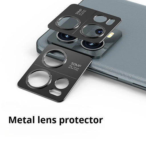 KALEBOL KLB-LPC005 For Motorola Edge 30 Fusion 5G Hollow Lens Protector Aluminum Alloy Phone Camera Bezel Cover - 2