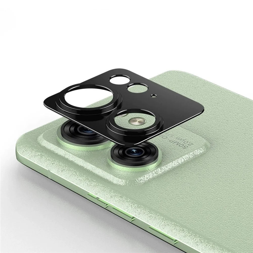 KALEBOL KLB-LPC005 For Motorola Edge 40 5G Hollow Lens Protector Aluminum Alloy Phone Camera Bezel Cover - 1