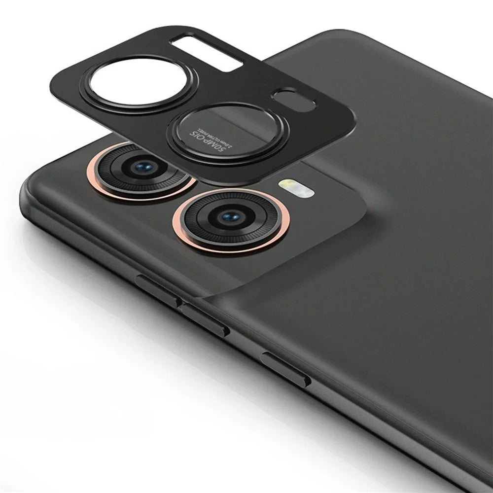 KALEBOL KLB-LPC005 For Motorola Moto G85 5G / S50 Neo 5G Hollow Lens Protector Aluminum Alloy Phone Camera Bezel Cover - 1