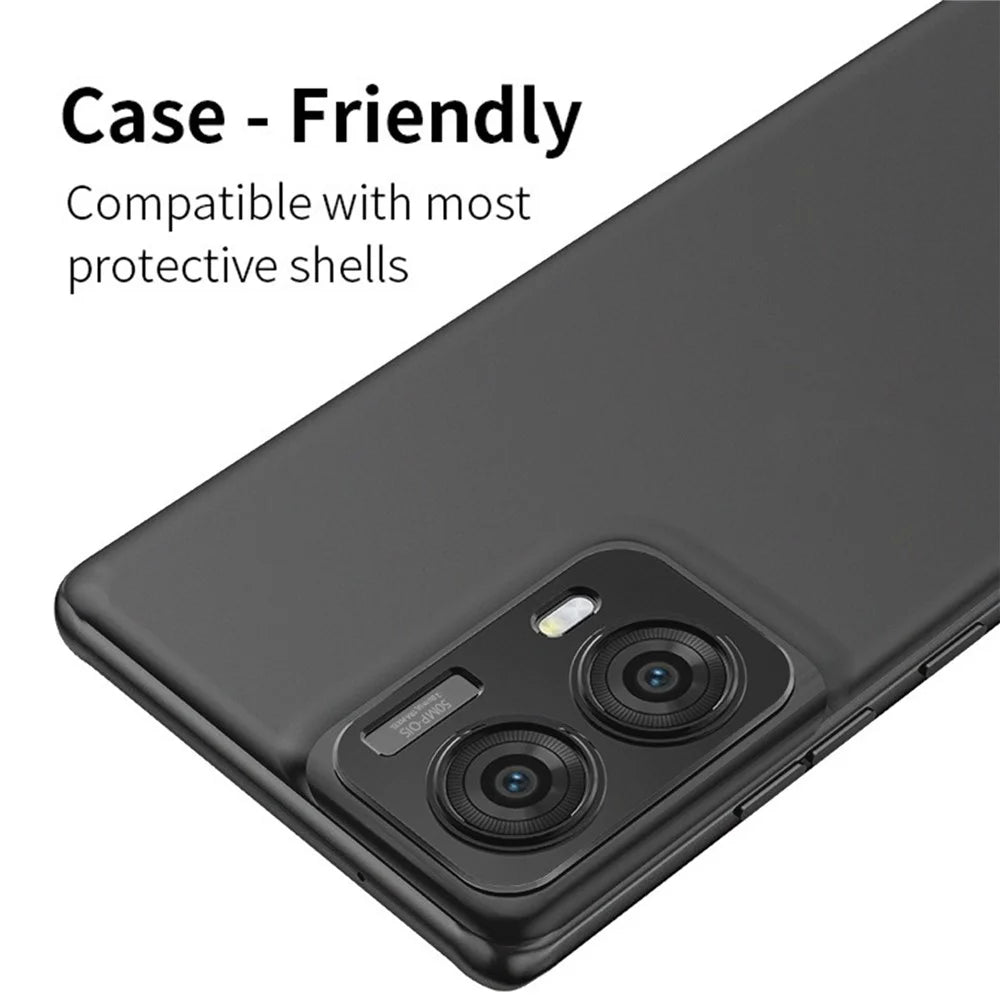 KALEBOL KLB-LPC005 For Motorola Moto G85 5G / S50 Neo 5G Hollow Lens Protector Aluminum Alloy Phone Camera Bezel Cover - 3