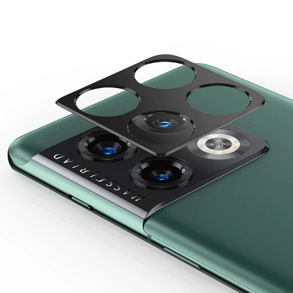 KALEBOL KLB-LPC005 For OnePlus 10 Pro 5G Hollow Lens Protector Aluminum Alloy Phone Camera Bezel Cover - 1