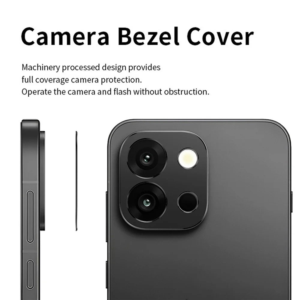 KALEBOL KLB-LPC005 For OnePlus 13T 5G Hollow Lens Protector Aluminum Alloy Phone Camera Bezel Cover - 5