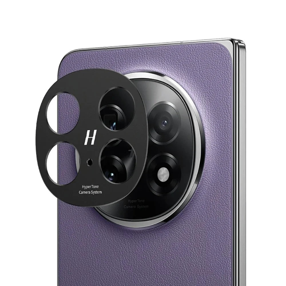 KALEBOL KLB-LPC005 For Oppo Find N5 5G Hollow Lens Protector Aluminum Alloy Phone Camera Bezel Cover - 1