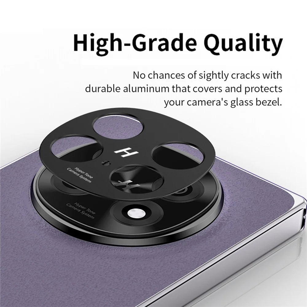 KALEBOL KLB-LPC005 For Oppo Find N5 5G Hollow Lens Protector Aluminum Alloy Phone Camera Bezel Cover - 4