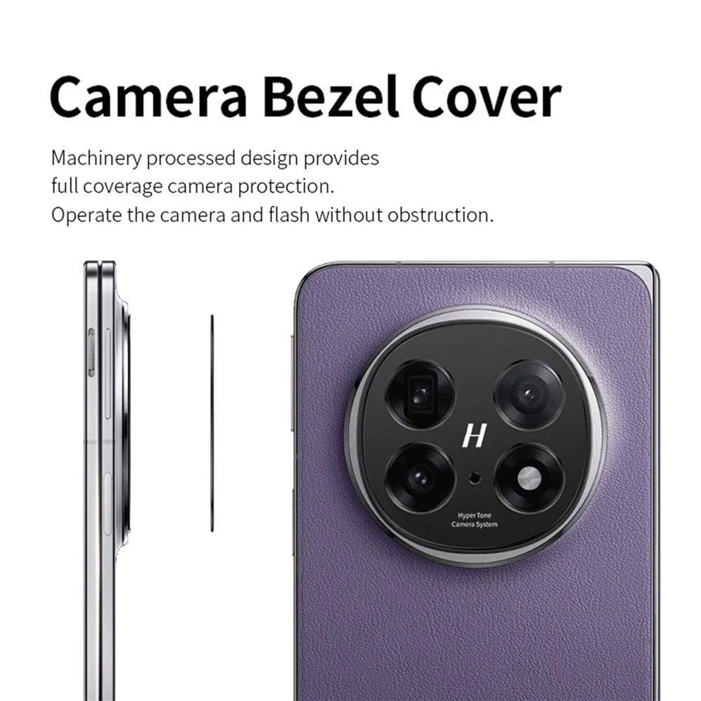 KALEBOL KLB-LPC005 For Oppo Find N5 5G Hollow Lens Protector Aluminum Alloy Phone Camera Bezel Cover - 5