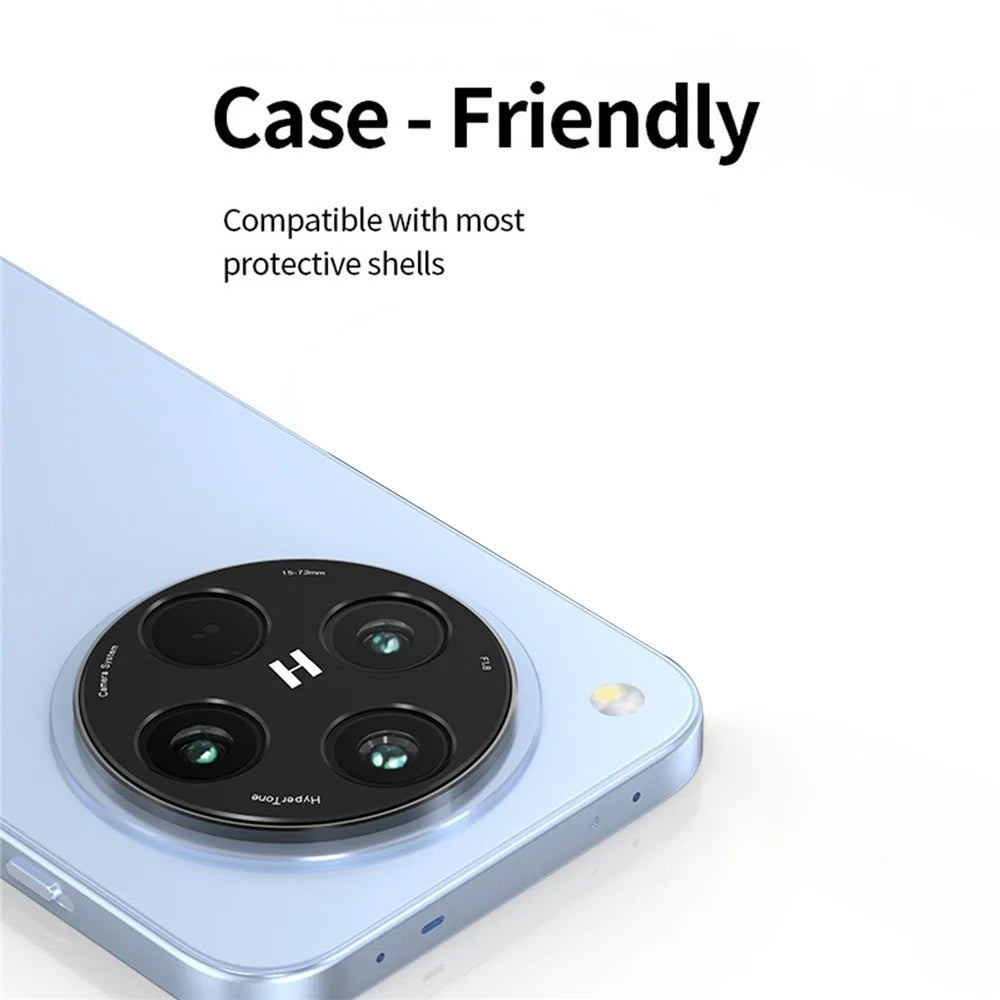 KALEBOL KLB-LPC005 For Oppo Find X8 5G Hollow Lens Protector Aluminum Alloy Phone Camera Bezel Cover - 4
