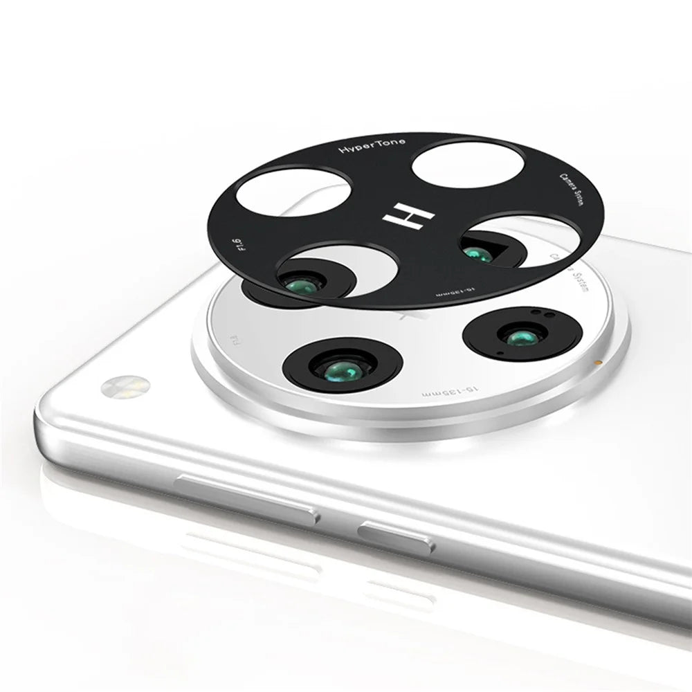 KALEBOL KLB-LPC005 For Oppo Find X8 Pro 5G Hollow Lens Protector Aluminum Alloy Phone Camera Bezel Cover - 1
