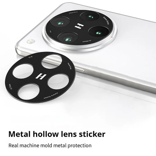 KALEBOL KLB-LPC005 For Oppo Find X8 Pro 5G Hollow Lens Protector Aluminum Alloy Phone Camera Bezel Cover - 2